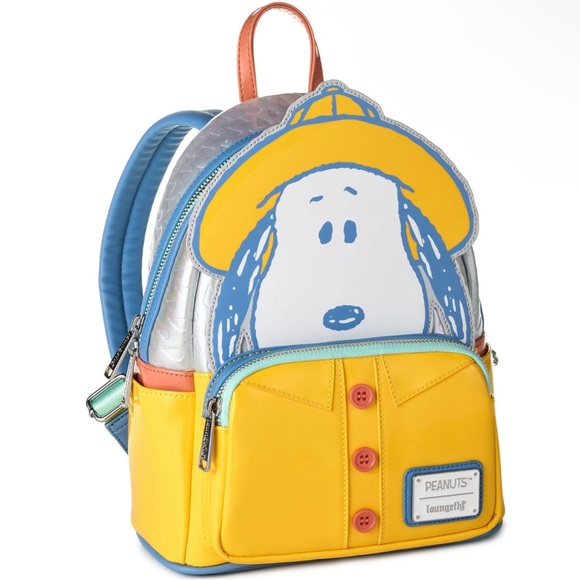Hallmark Exclusive Loungefly Peanuts 75th Anniversary Mini Backpack NWT